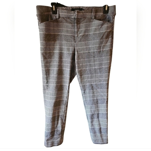 Torrid sz 18 plaid houndstooth skinny ankle dress pants WP214 - Picture 7 of 7